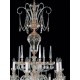 Candelabru Cristale, large, Bohemia, E14, EL0106701801, Crystal