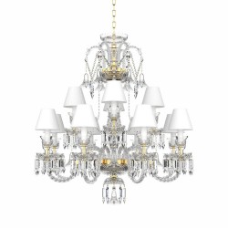 Candelabru Cristale, lux, Bohemia, E14, EL0106768+403AD4S, Crystal