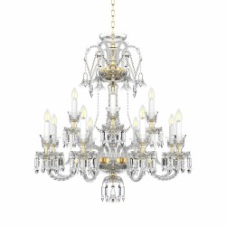 Candelabru Cristale, lux, Bohemia, E14, EL0106768+403AD4, Crystal