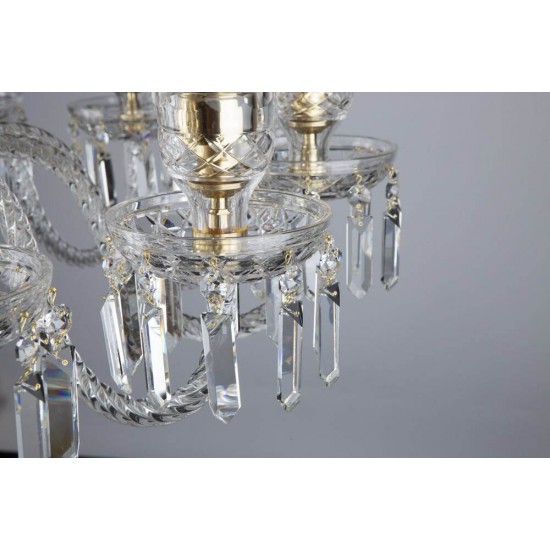 Candelabru Cristale, lux, Bohemia, E14, EL010678603AD, Crystal