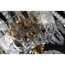 Candelabru Cristale, lux, Bohemia, E14, EL0106789+903AB3T, Crystal