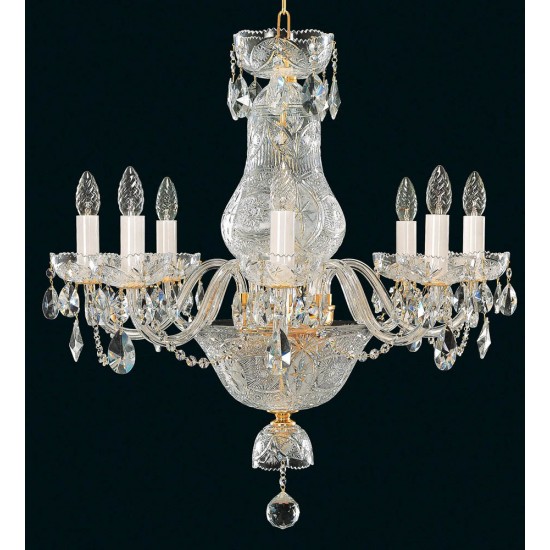 Candelabru Cristale, Lux, Bohemia, E14, EL0106801102, Crystal