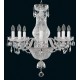 Candelabru Cristale, Lux, Bohemia, E14, EL0106801102, Crystal