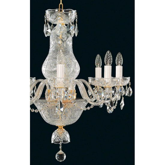 Candelabru Cristale, Lux, Bohemia, E14, EL0106801102, Crystal