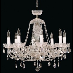 Candelabru Cristale, Bohemia, E14, EL010680802, Crystal