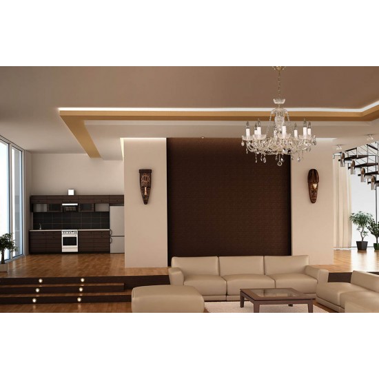 Candelabru Cristale, Bohemia, E14, EL010680802, Crystal