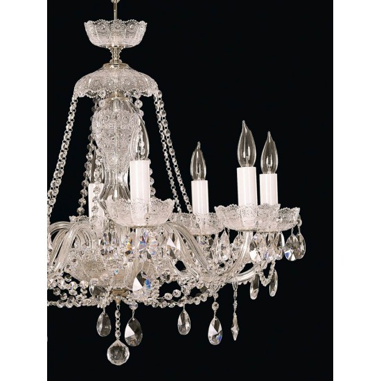 Candelabru Cristale, Bohemia, E14, EL010680802, Crystal