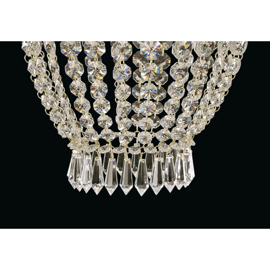 Candelabru Cristale, Bohemia, E27, EL010681105, Crystal