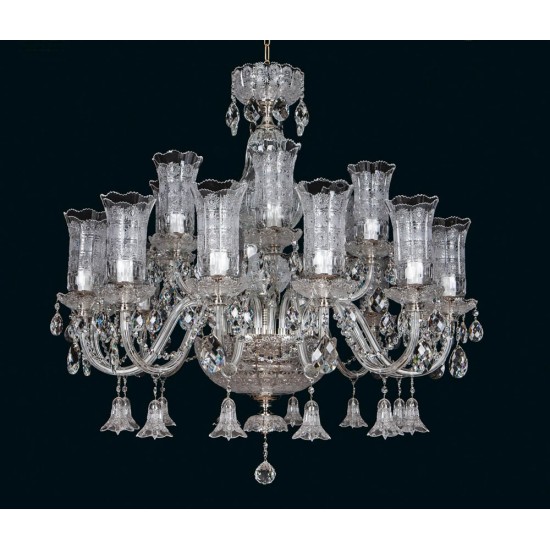 Candelabru Cristale, Lux, Bohemia, E14, EL01068118301TB, Crystal