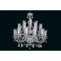 Candelabru Cristale, Bohemia, E14, EL01068124301TB, Crystal