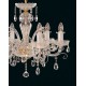 Candelabru Cristale, Sticla, Bohemia, E14, EL010681601, Crystal
