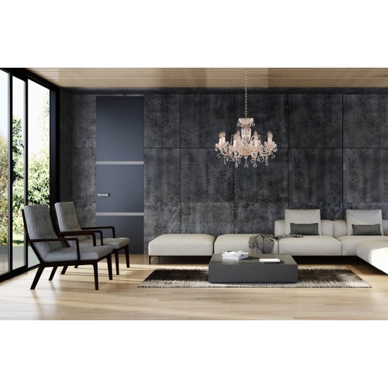 Candelabru Cristale, Bohemia, E14, EL010681801, Crystal