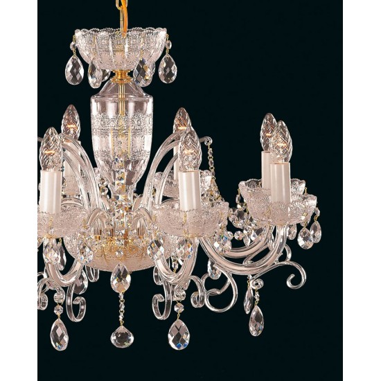 Candelabru Cristale, Bohemia, E14, EL010681801, Crystal