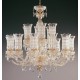 Candelabru Cristale, Lux, Bohemia, E14, EL0106831819T, Crystal