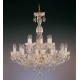 Candelabru Cristale, Sticla, Bohemia, E14, EL0106831819, Crystal