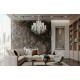 Candelabru Cristale, Lux, Bohemia, E14, EL0106833001T, Crystal