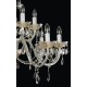 Candelabru Cristale, Sticla, Bohemia, E14, EL0106861202, Crystal
