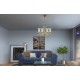 Candelabru Cristale, Sticla, Bohemia, E14, EL010686802T, Crystal