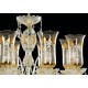 Candelabru Cristale, Sticla, Bohemia, E14, EL010687802T, Crystal