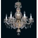 Candelabru Cristale, Sticla, Bohemia, E14, EL0106906301, Crystal