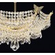 Candelabru Cristale, Brilliant Nickel, Bohemia, E14, EL010702605, Crystal
