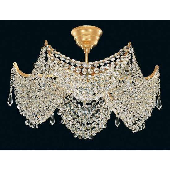 Plafoniera Cristale, Wave, Bohemia, E14, EL010703305, Crystal