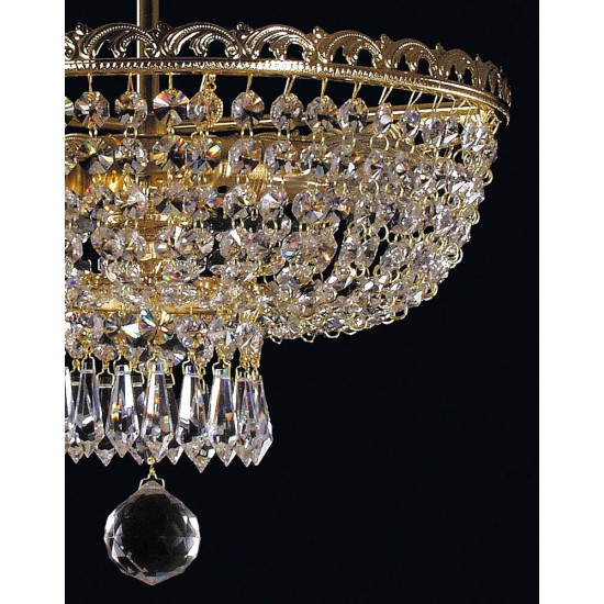 Plafoniera Cristale, Bohemia, E14, EL010711305, Crystal