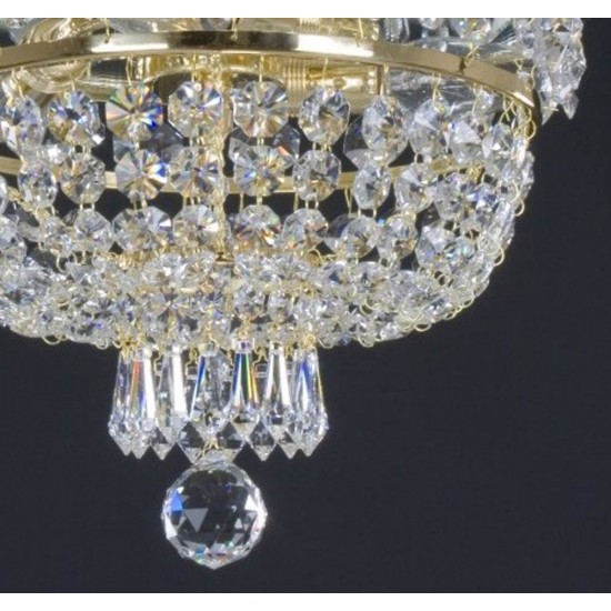 Plafoniera Cristale, Bohemia, E14, EL010716305, Crystal