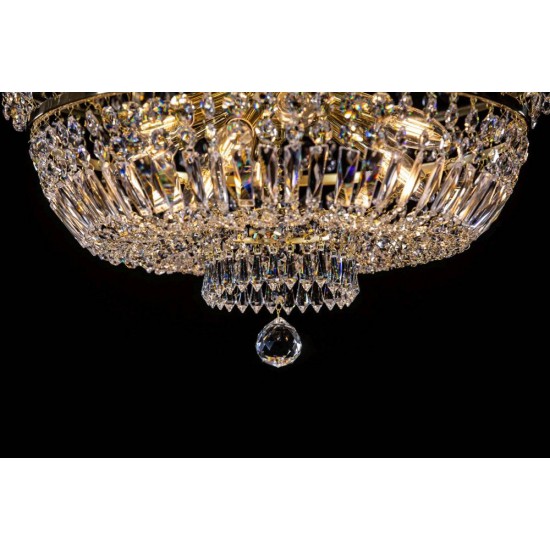 Plafoniera Cristale, Bohemia, E14, EL010716905, Crystal