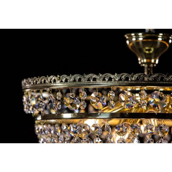 Plafoniera Cristale, Bohemia, E14, EL010716905, Crystal