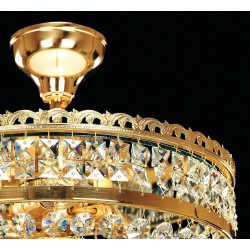 Plafoniera Cristale, Bohemia, E14, EL010721305, Crystal
