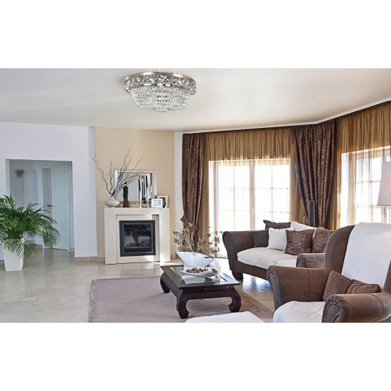 Plafoniera Cristale SW Swarovski Spectra, Bohemia, E14, EL010722905, Crystal