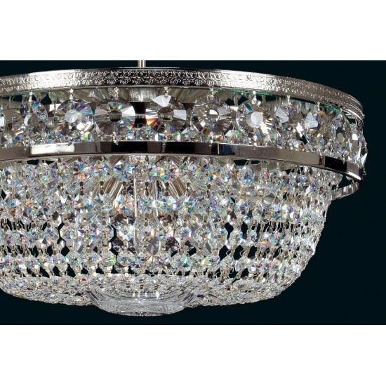 Plafoniera Cristale SW Swarovski Spectra, Bohemia, E14, EL010722905, Crystal