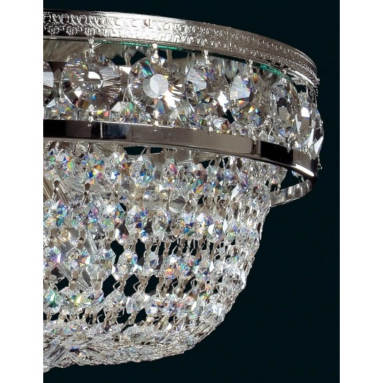 Plafoniera Cristale SW Swarovski Spectra, Bohemia, E14, EL010722905, Crystal