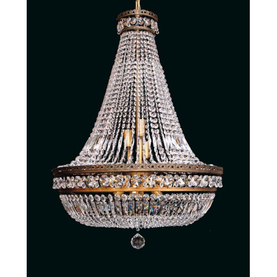Plafoniera Cristale, Pear, Bohemia, E14, EL0107401505PT, Crystal