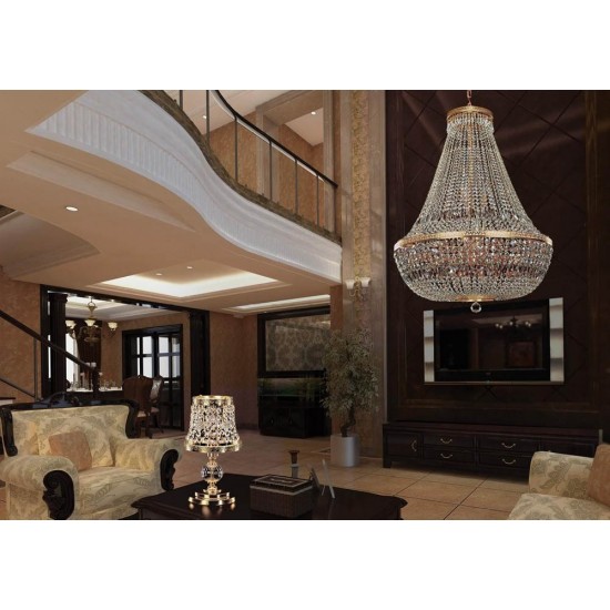 Plafoniera Cristale, Large, Bohemia, E14, EL0107402405, Crystal