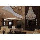 Plafoniera Cristale, Large, Bohemia, E14, EL0107402405, Crystal