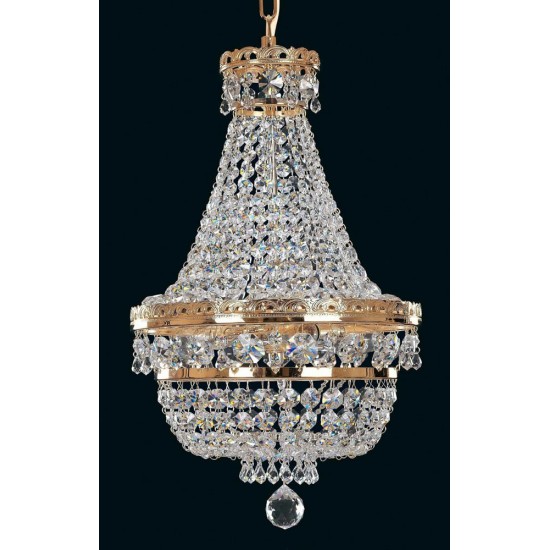 Plafoniera Cristale, Pear, Bohemia, E14, EL010740305, Crystal
