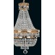 Plafoniera Cristale, Pear, Bohemia, E14, EL010740305, Crystal