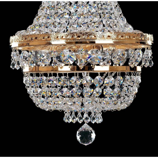 Plafoniera Cristale, Pear, Bohemia, E14, EL010740305, Crystal