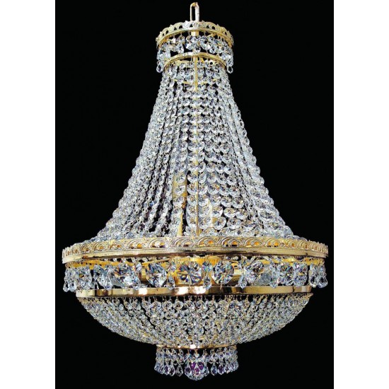 Plafoniera Cristale, Pear PT, Bohemia, E14, EL010740905, Crystal