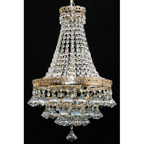 Plafoniera Cristale, Pear, Bohemia, E14, EL010741307, Crystal