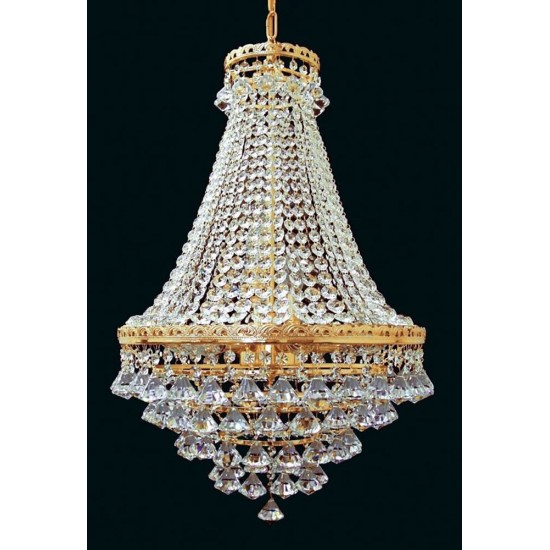 Plafoniera Cristale, Pear, Bohemia, E14, EL010741907, Crystal