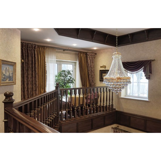 Plafoniera Cristale, Pear, Bohemia, E14, EL010741907, Crystal