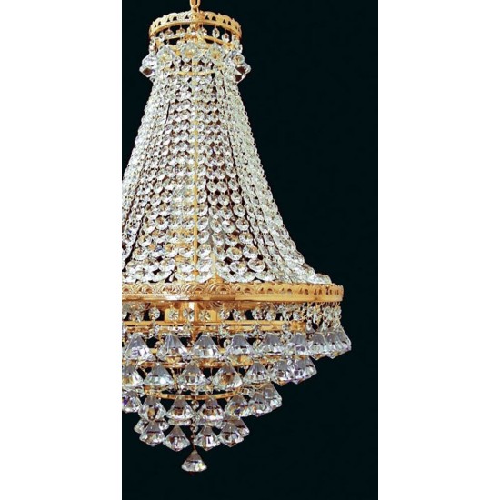 Plafoniera Cristale, Pear, Bohemia, E14, EL010741907, Crystal