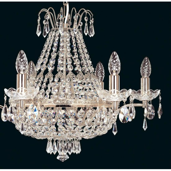 Plafoniera Cristale, Pear, Bohemia, E14, EL010742602, Crystal