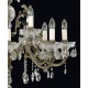 Candelabru Alama, Cristale, Bohemia, E14, EL0108501201PT, Crystal