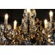 Candelabru Alama, Cristale, Bohemia, E14, EL0108501201PT, Crystal