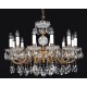 Candelabru Cristale, Bohemia, E14, EL0108531201PT, Crystal