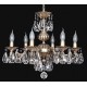 Candelabru Alama, Cristale, Bohemia, E14, EL010860609PT, Crystal